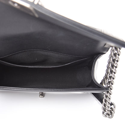 Chanel Lambskin Quilted Medium Boy Flap Black 4 of 14