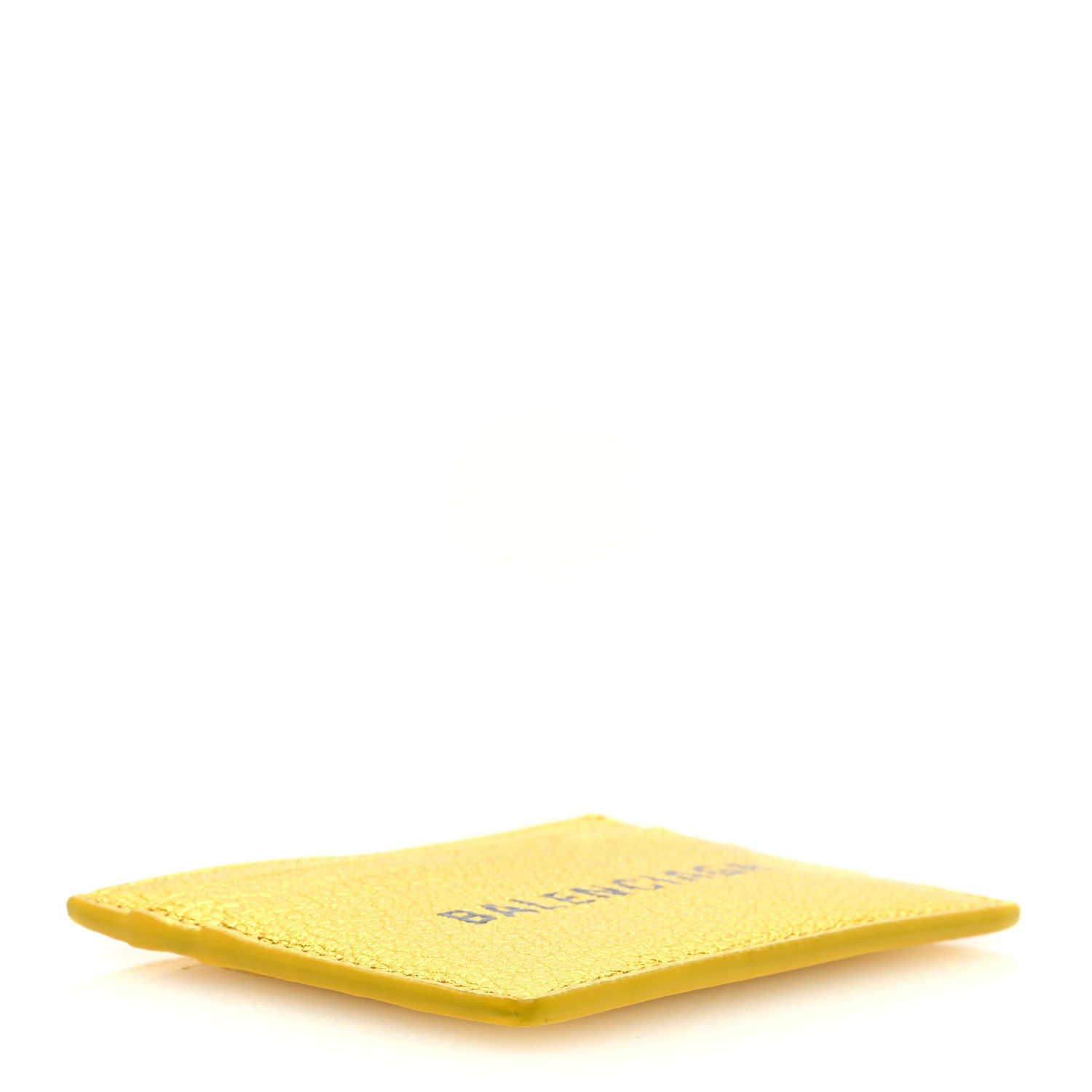 Balenciaga Metallic Goatskin Logo Everyday Multi Card Case Oro Black 4 of 6