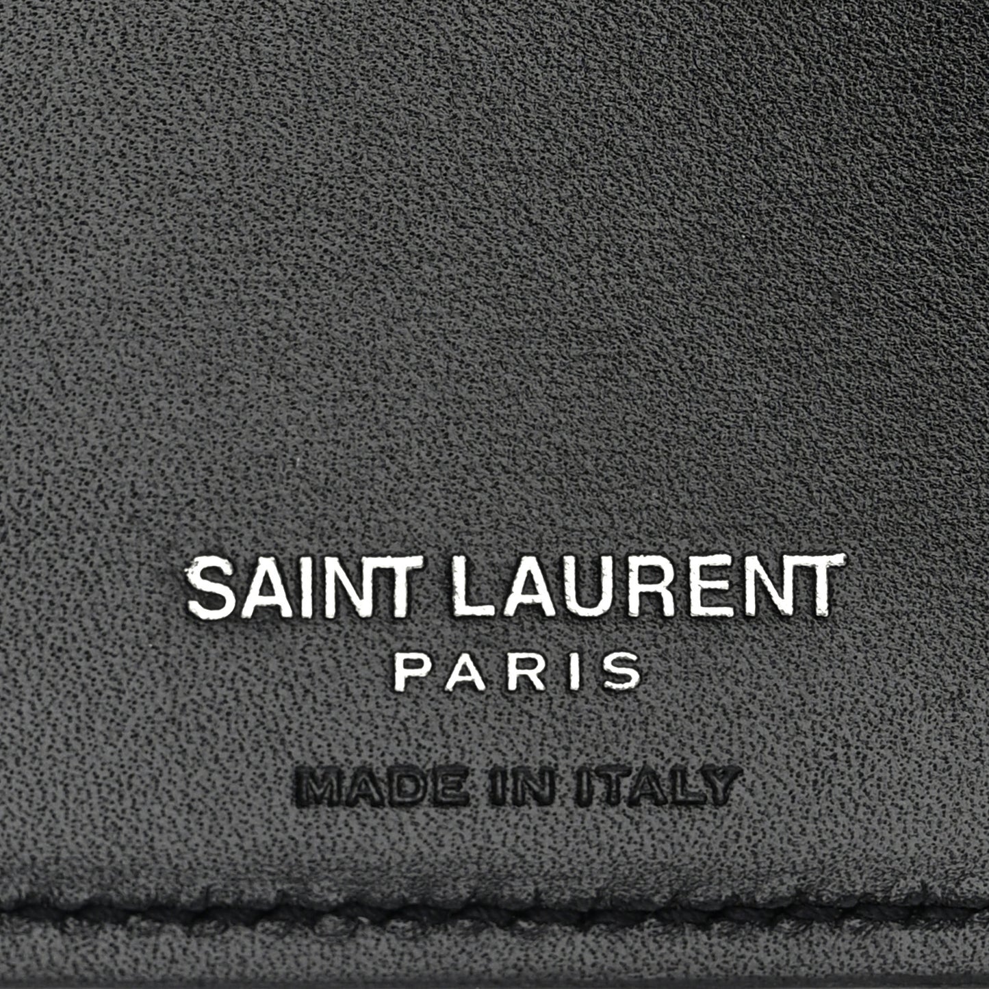 Grain De Poudre Passport Holder Black