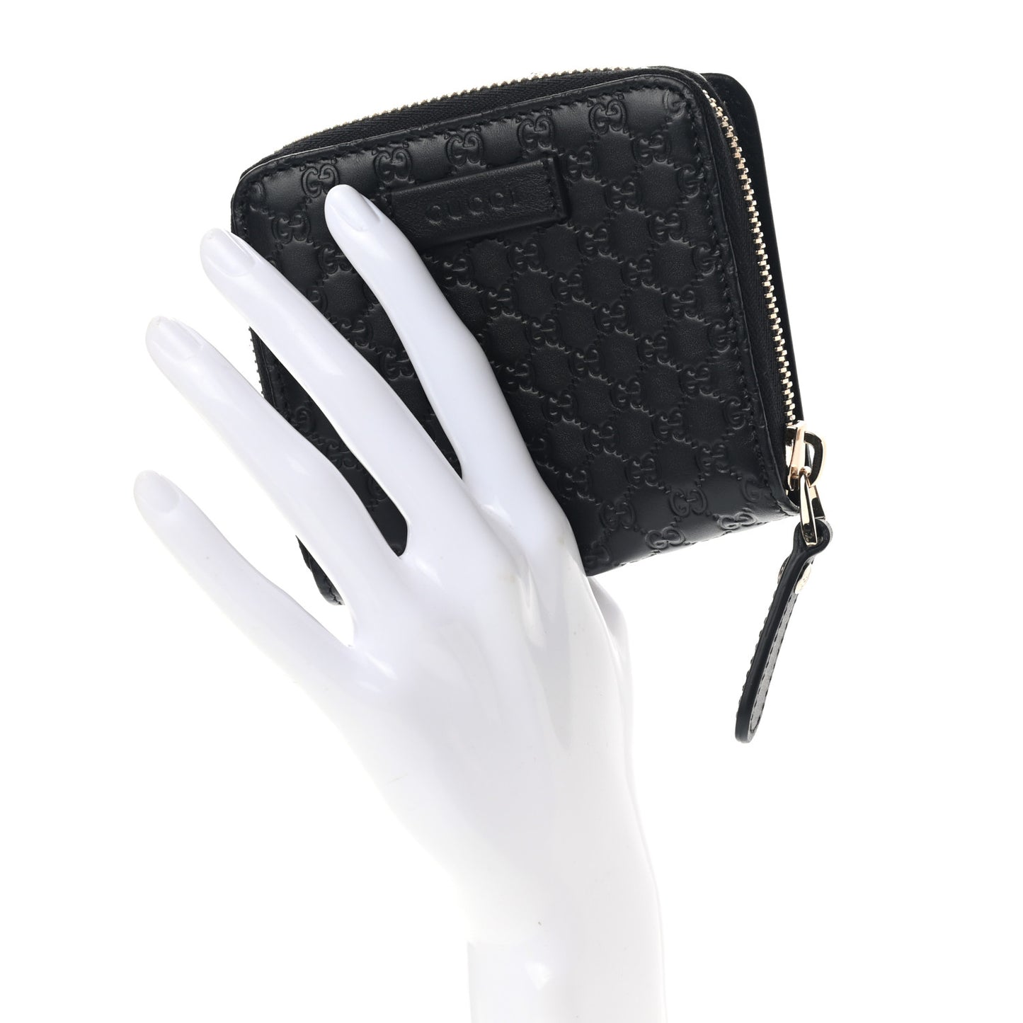 Microguccissima Compact Wallet Black