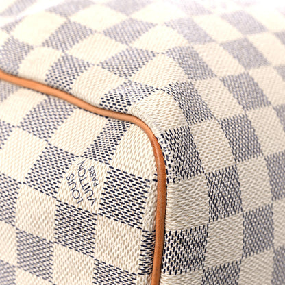 Louis Vuitton Damier Azur Keepall 50 10 of 29