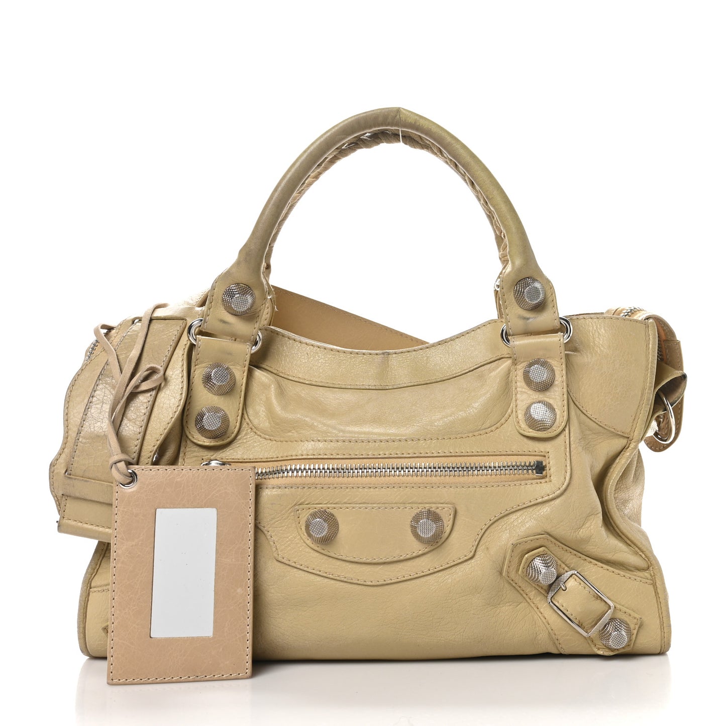 Agneau Giant 21 Silver Hardware City Sahara