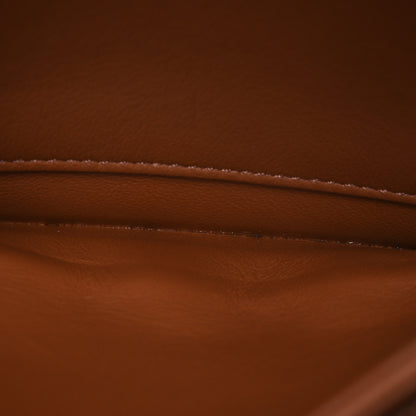 Celine Calfskin Triomphe Canvas Medium Triomphe Tan 7 of 17