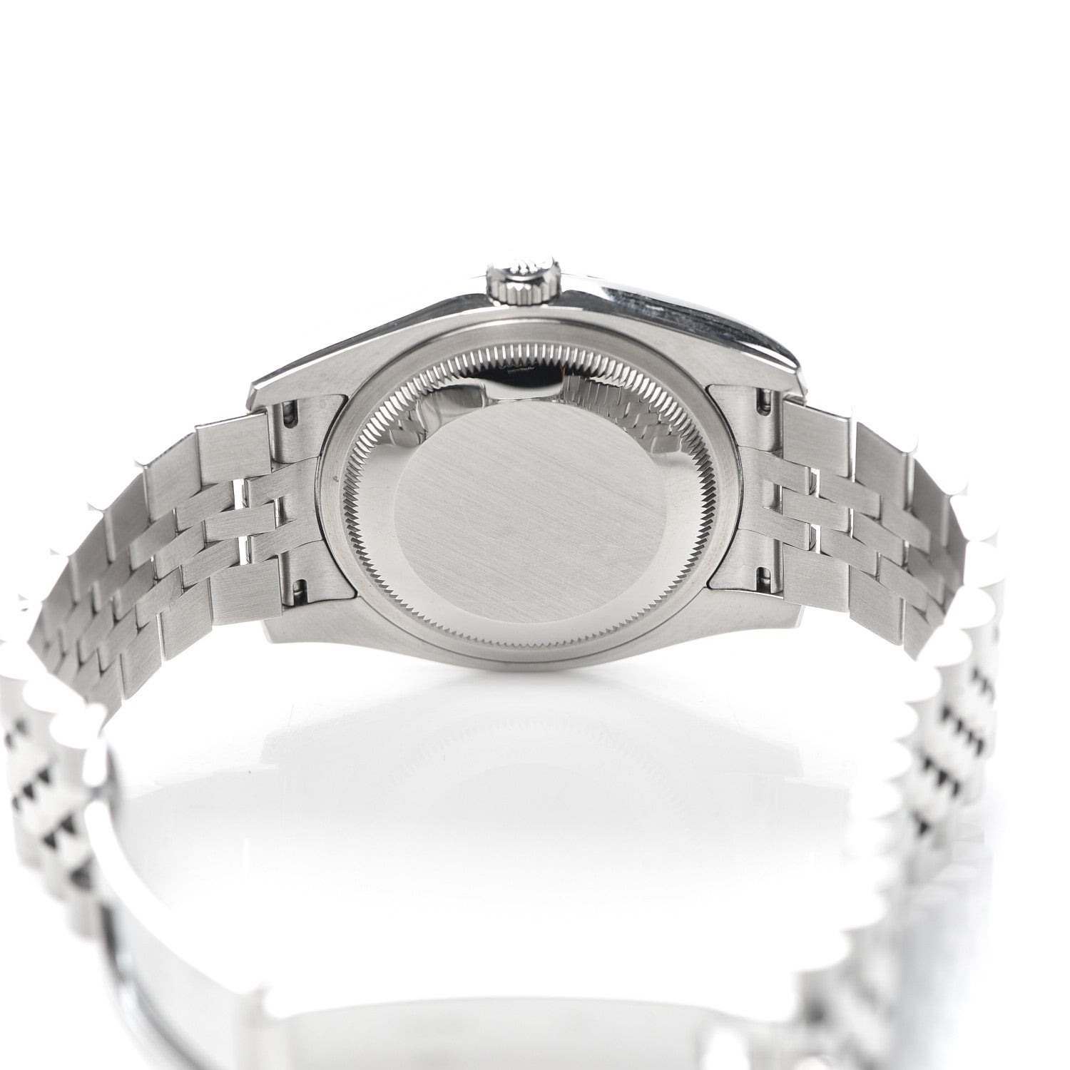 Rolex Stainless Steel 18K White Gold Diamond 36mm Oyster Perpetual Datejust Watch Silver 116234 4 of 6