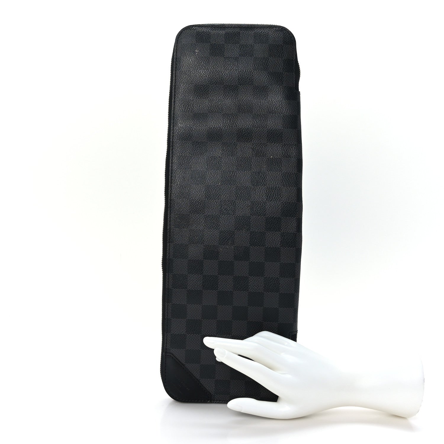 Louis Vuitton Damier Graphite 5 Tie Case 2 of 11