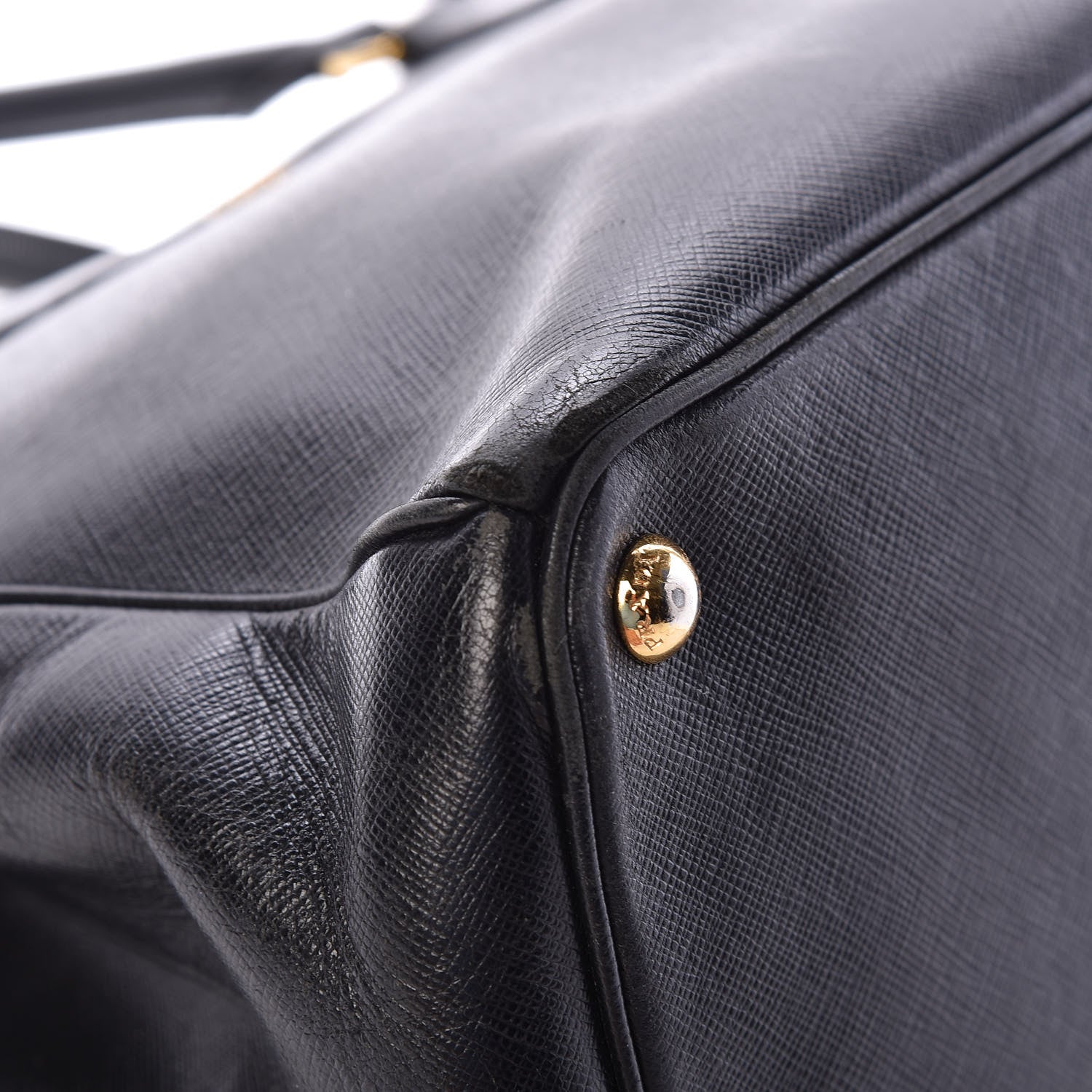 Prada Saffiano Medium Galleria Double Zip Tote Black 14 of 17