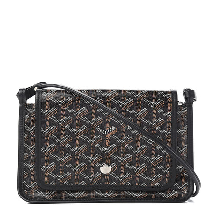 Goyard Goyardine Plumet Wallet Clutch Black 1 of 9
