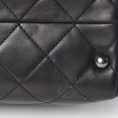 Chanel Calfskin Quilted Large Shopping In Chains Tote Black 13 of 14