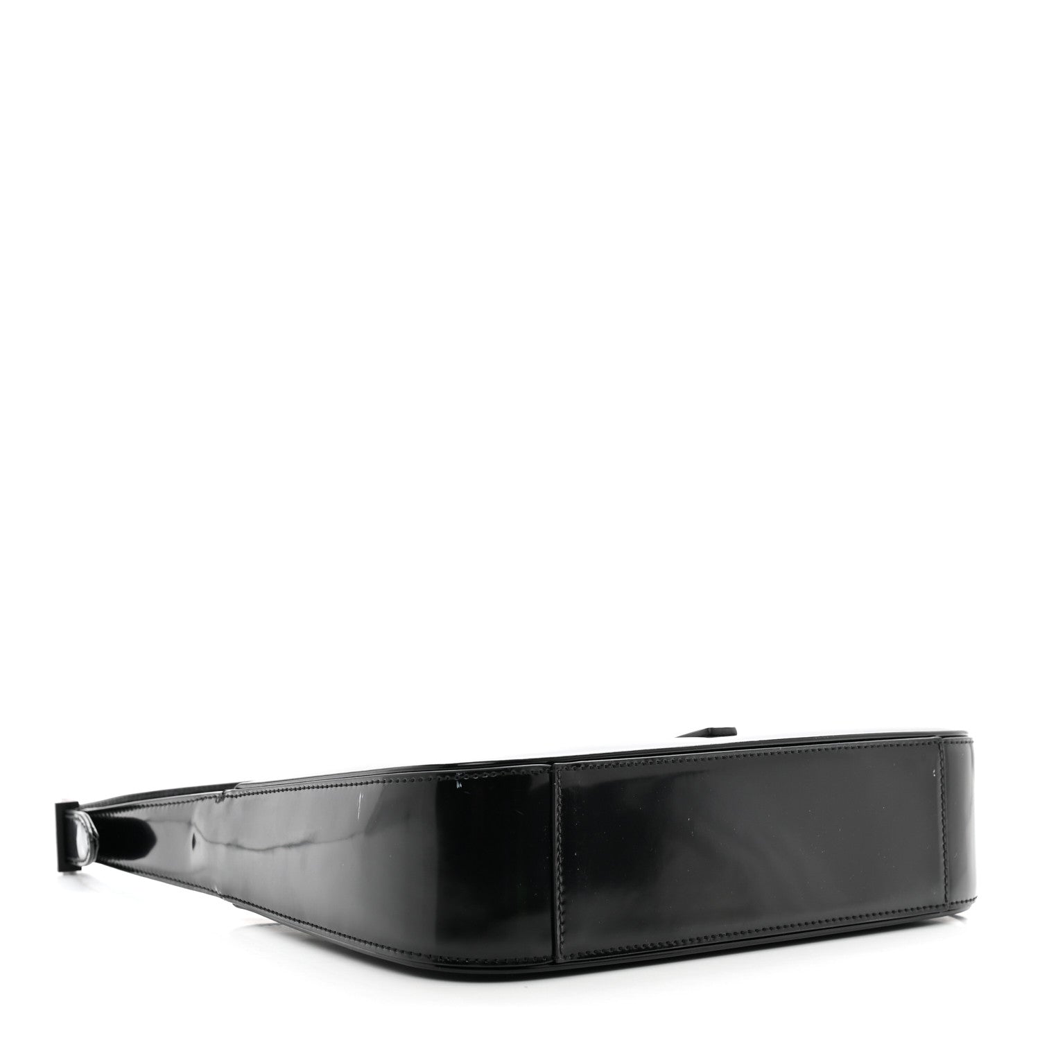 Saint Laurent Patent Le 5 A 7 Monochrome Hobo Black 4 of 10