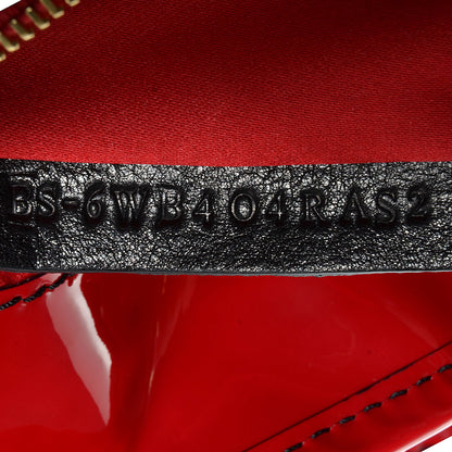 Valentino Garavani Silk Georgette Rosier Small Tote Red 7 of 10
