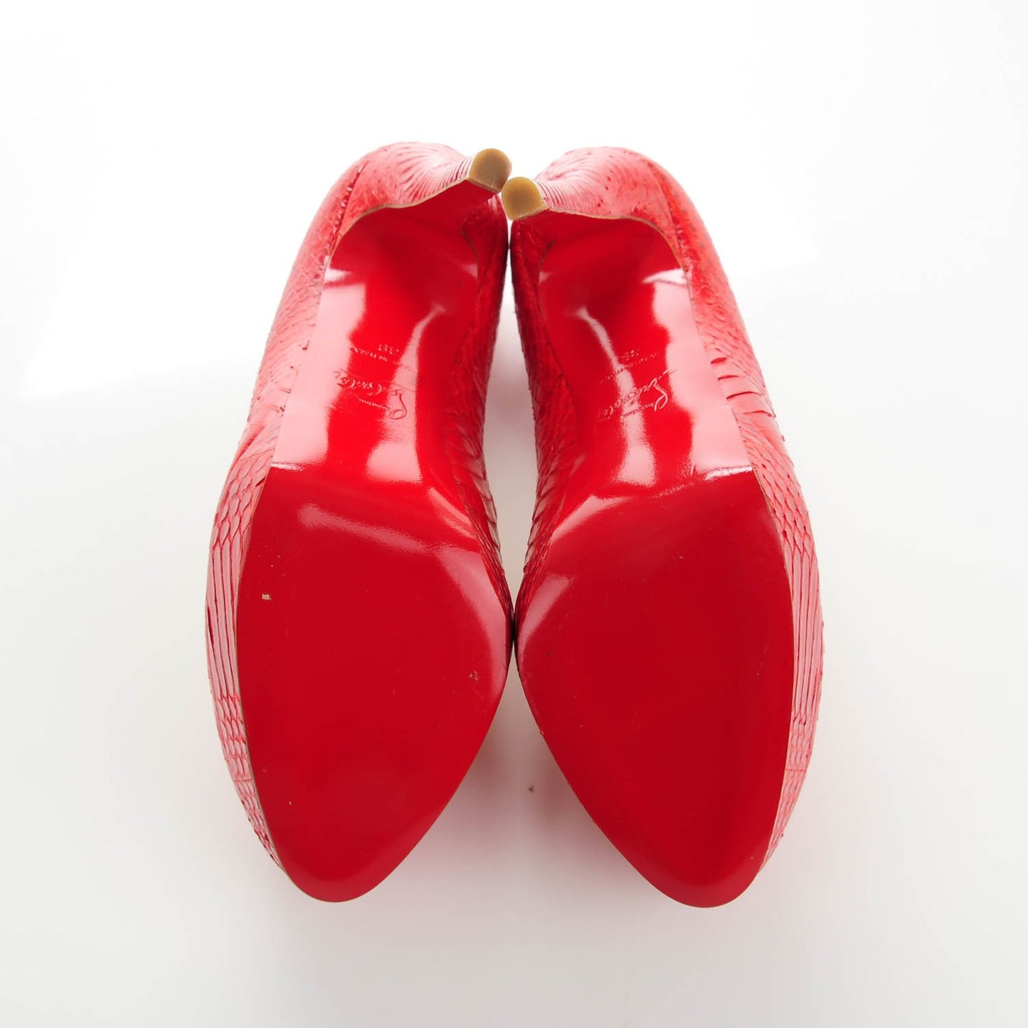 Python Lucido Bianca 140 Pumps 39 Red