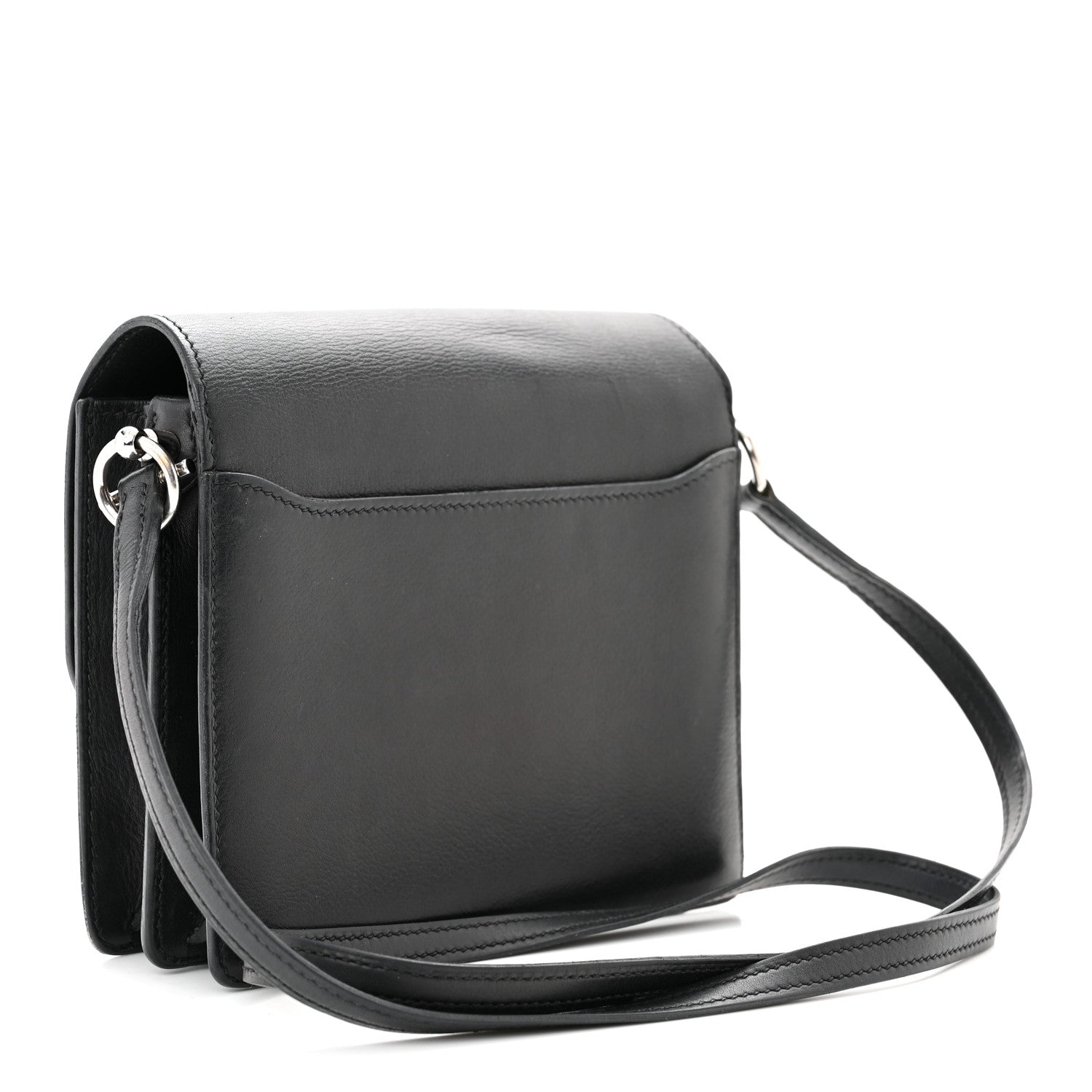 Hermes Evergrain Mini Sac Roulis Black 3 of 18
