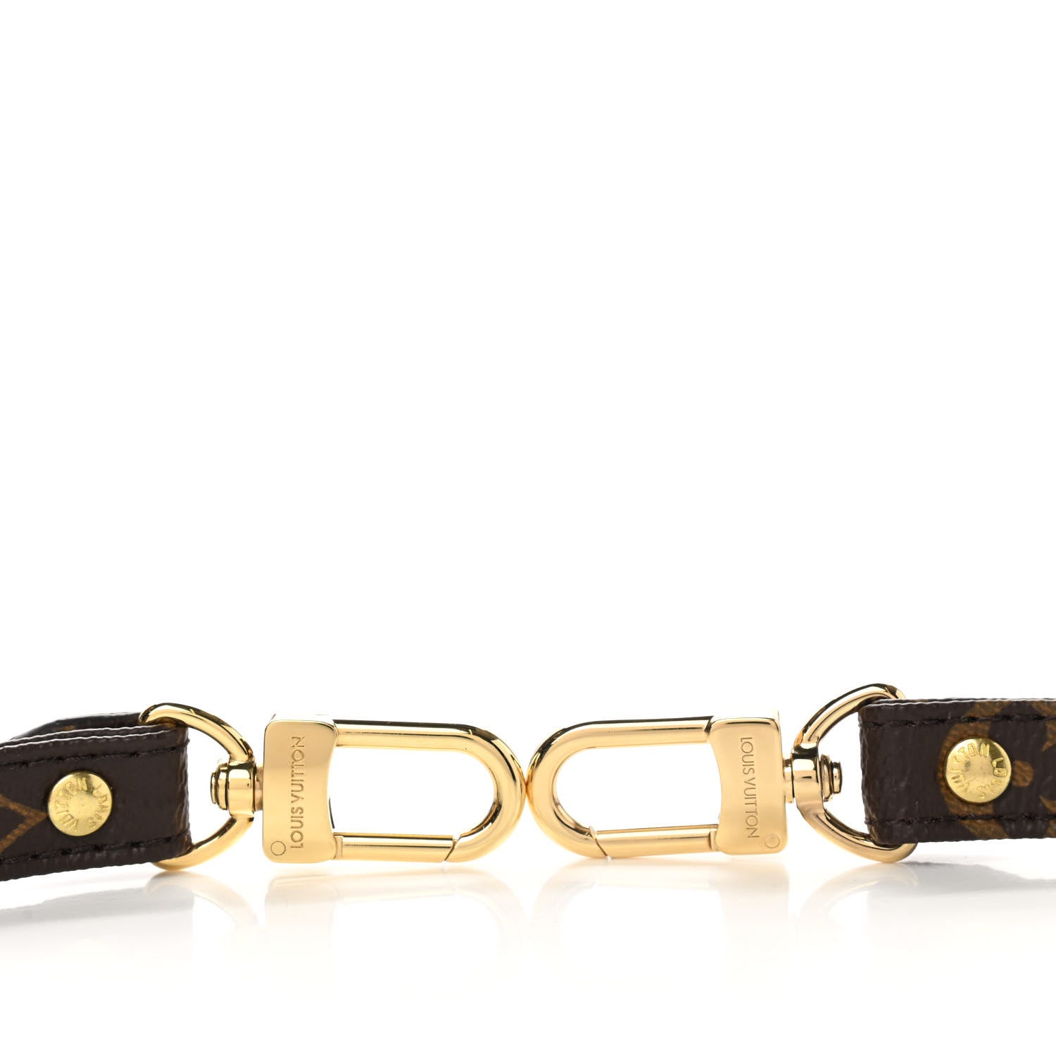 Louis Vuitton Monogram 16mm Adjustable Shoulder Strap 3 of 5