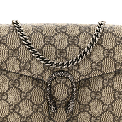 Gucci GG Supreme Monogram Mini Dionysus Chain Wallet Beige Taupe 9 of 12