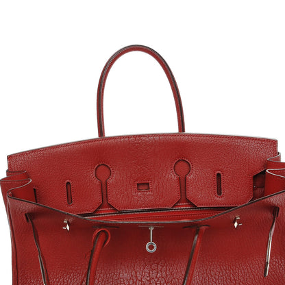 Hermes Chevre de Coromandel Birkin 35 Rouge Vif 14 of 26