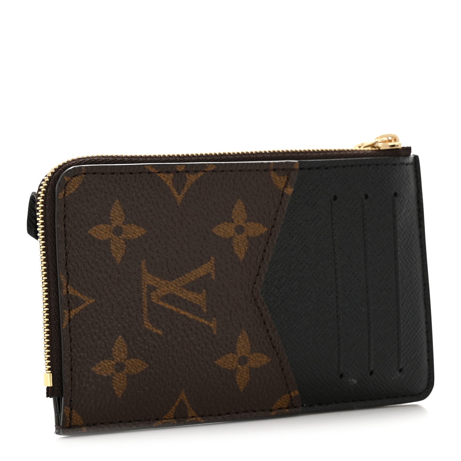 Louis Vuitton Monogram Recto Verso Card Holder Black 3 of 8