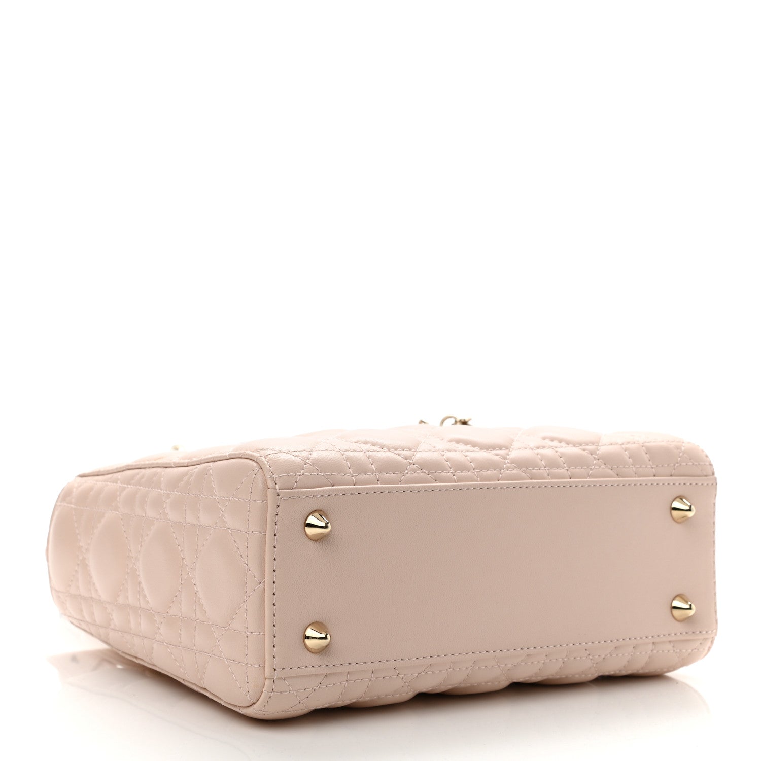 Christian Dior Lambskin Cannage Small Lucky Badges My Lady Dior Pink 3 of 10