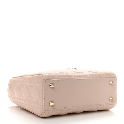 Christian Dior Lambskin Cannage Small Lucky Badges My Lady Dior Pink 3 of 10