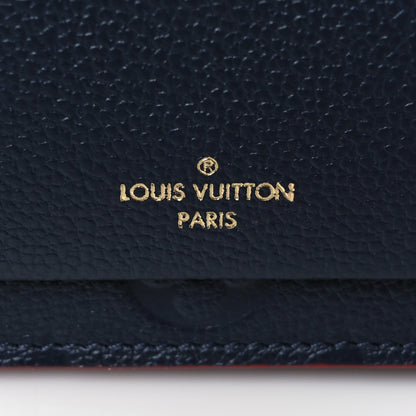 Louis Vuitton Empreinte Vavin Chain Wallet Marine Rouge 6 of 9