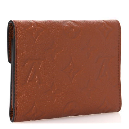 Louis Vuitton Empreinte Victorine Wallet Cognac 3 of 8