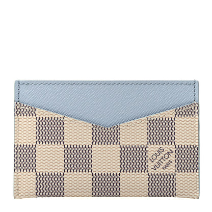 Louis Vuitton Damier Azur Daily Card Holder Olympe Blue 1 of 3