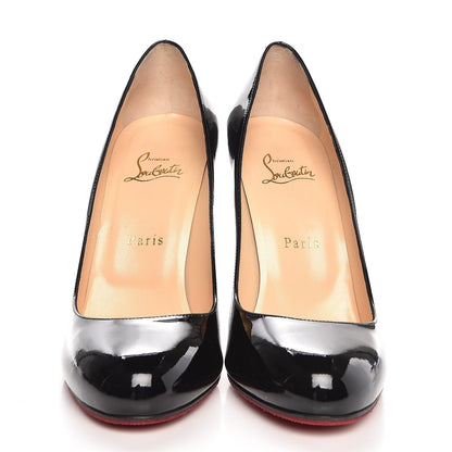 Christian Louboutin Patent Fifi 100 Pumps 39 Black 2 of 12