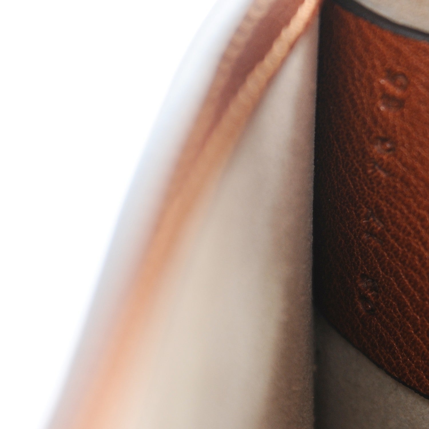 Chloe Calfskin Suede Small Nile Bracelet Bag Caramel 9 of 9