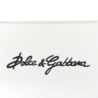 Dolce & Gabbana Dauphine Cat Print Medium Miss Sicily Satchel White Multicolor 10 of 12