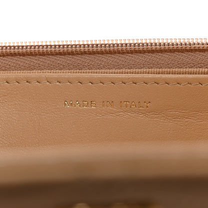 Chanel Caviar Quilted Wallet on Chain WOC Beige 7 of 11