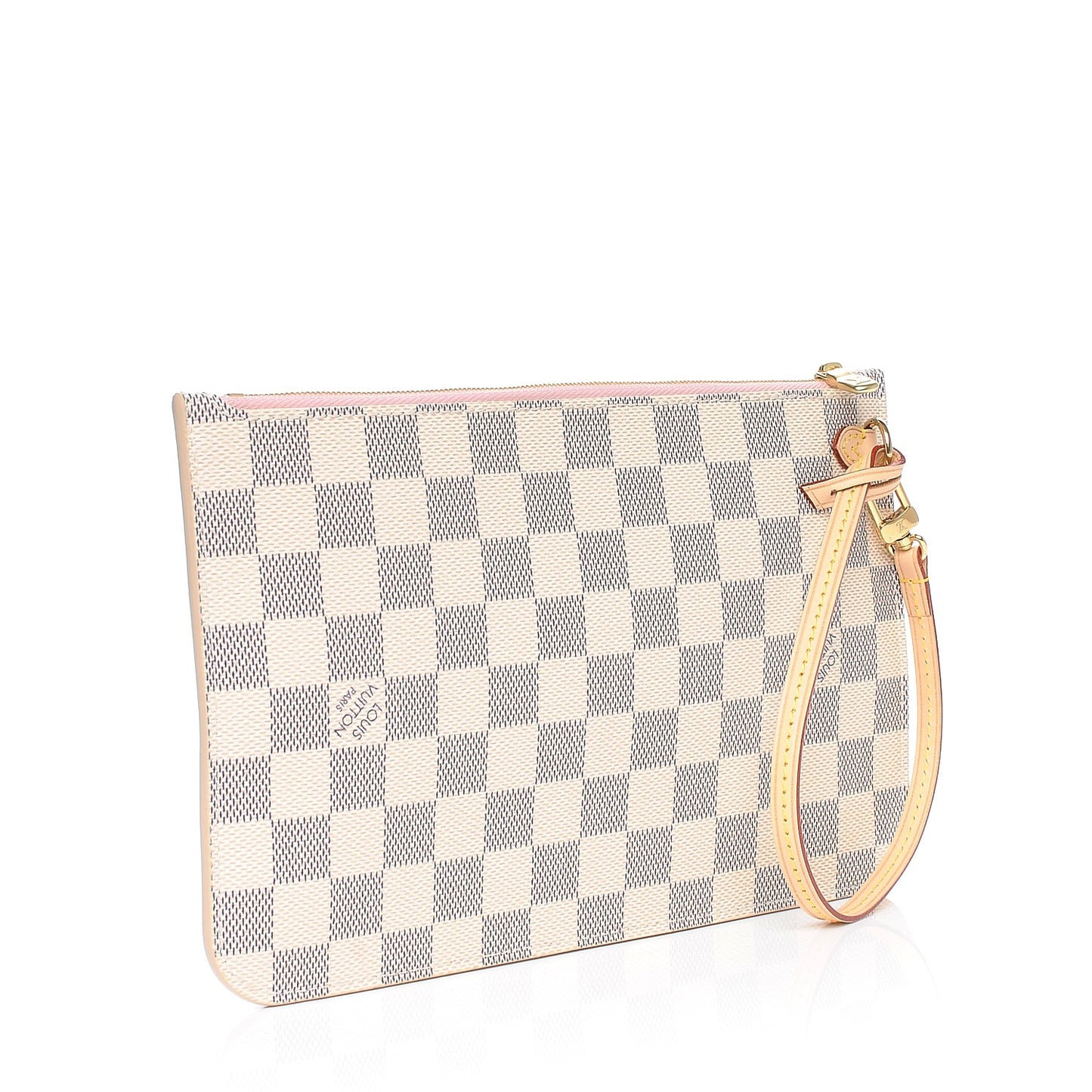 Damier Azur Neverfull MM GM Pochette Rose Ballerine