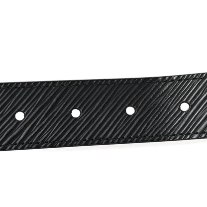 Louis Vuitton Epi 30mm LV Twist Belt 80 32 Black 3 of 4