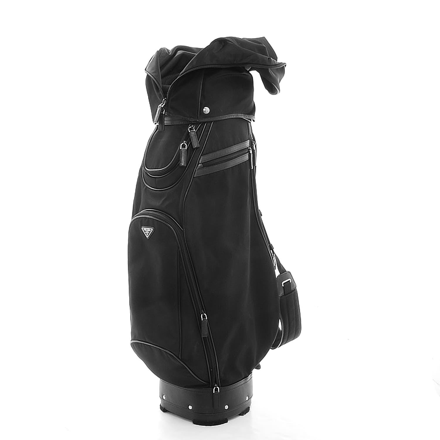 ゴルフバッグ・キャディバッグ Prada golf bag PRADA GOLF CADDIE BAG WITH TRIANGLE LOGO (PRADA/バッグ