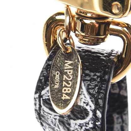 Louis Vuitton Catogram Flying Cat Bag Charm Key Holder Gold Black 4 of 5