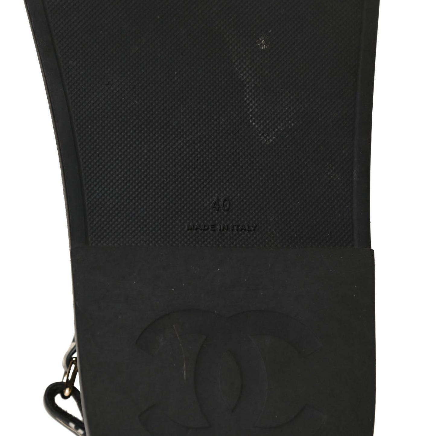 Rubber CC Dad Sandals 40 Black
