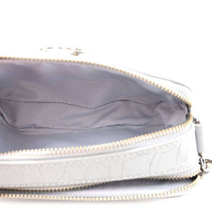 Marc Jacobs Calfskin Croc Embossed Snapshot Camera Bag Quarry 5 of 10