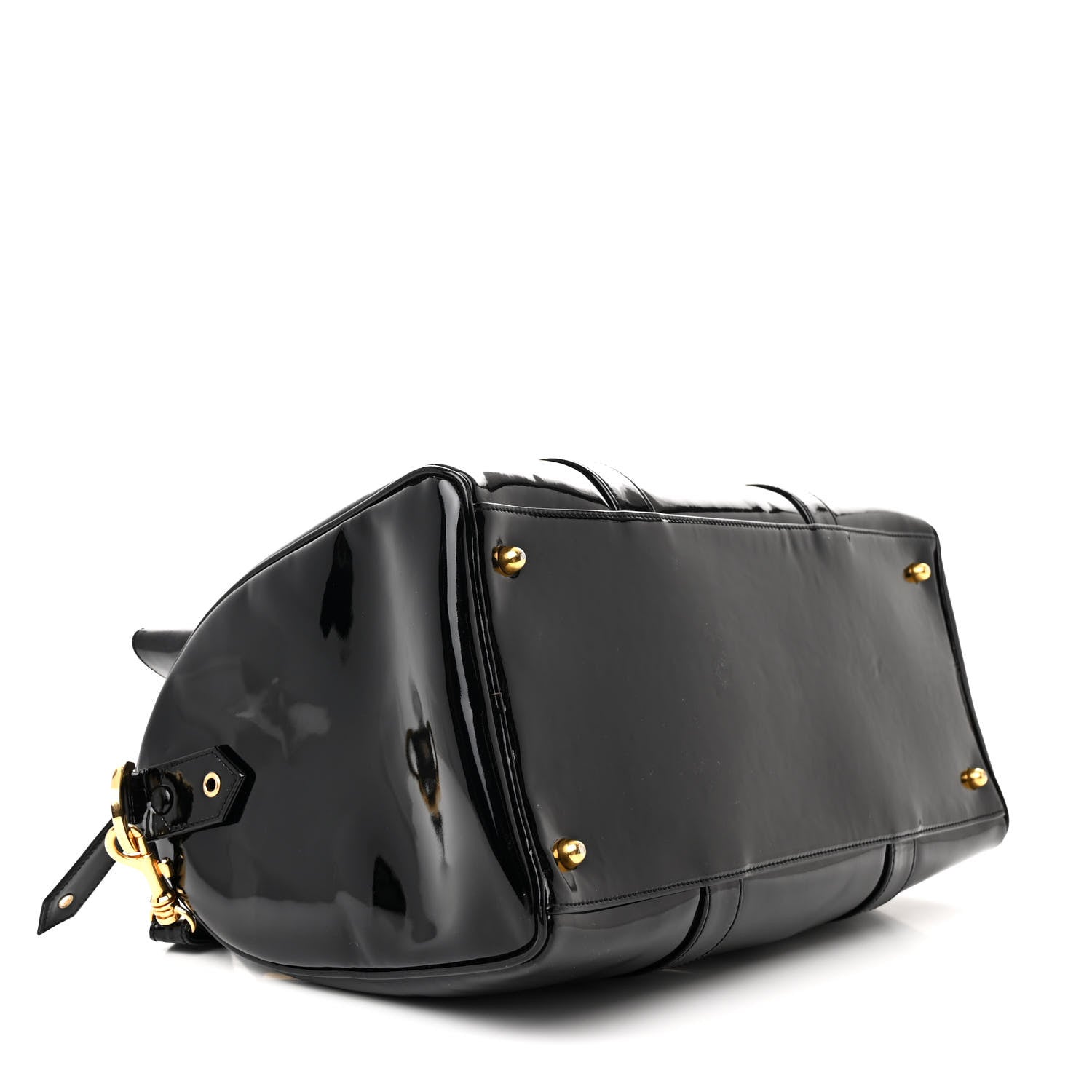 Chanel Patent Timeless CC Duffel Bag Black 4 of 12