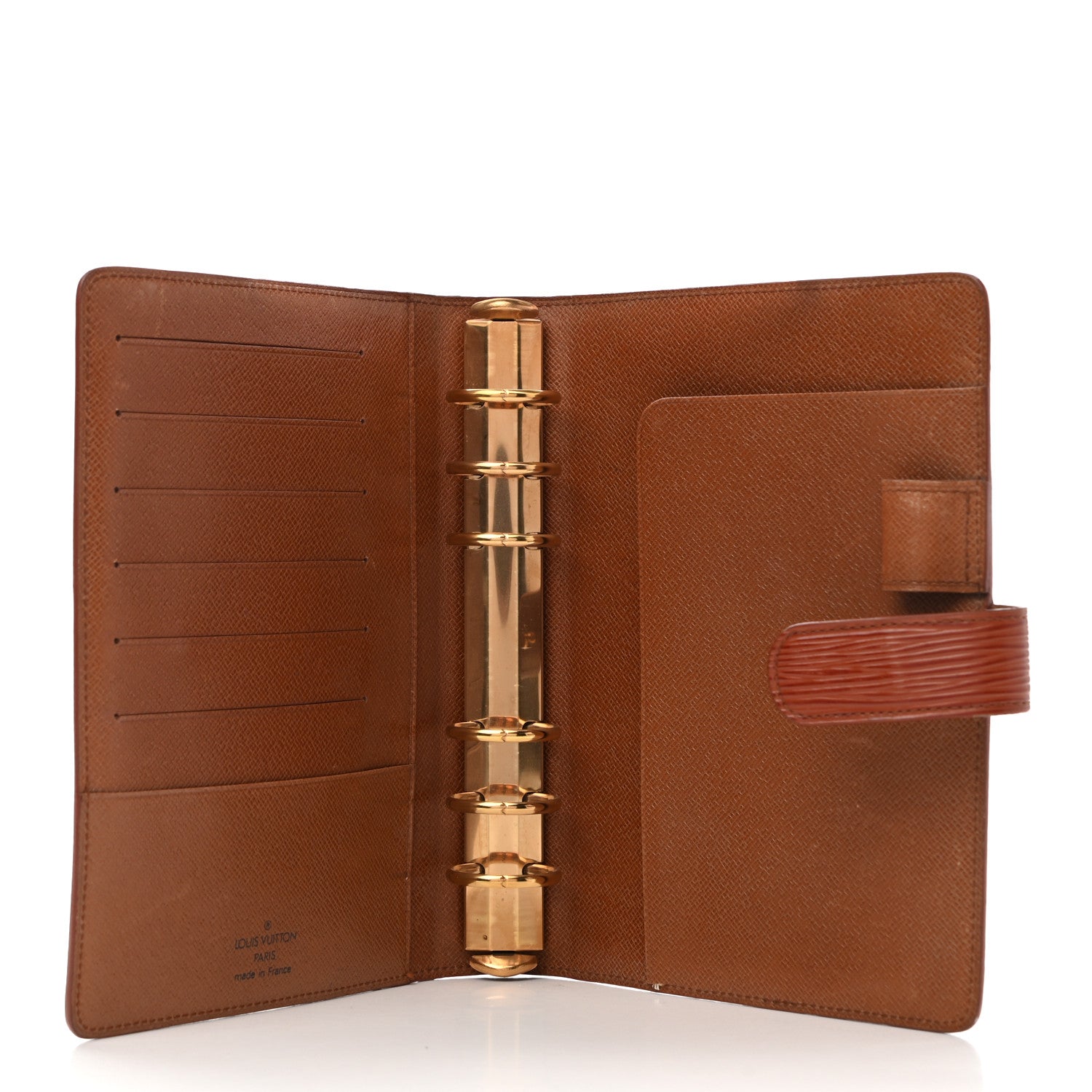 Louis Vuitton Epi Medium Ring Agenda Cover Kenyan Fawn 4 of 8