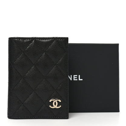 Chanel Caviar Quilted Card Holder Wallet Black 8 of 8