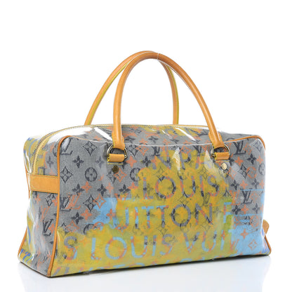 Louis Vuitton Monogram Pulp Defile Weekender PM Yellow 3 of 16