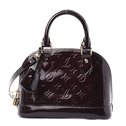 Louis Vuitton Vernis Alma BB Amarante 1 of 8