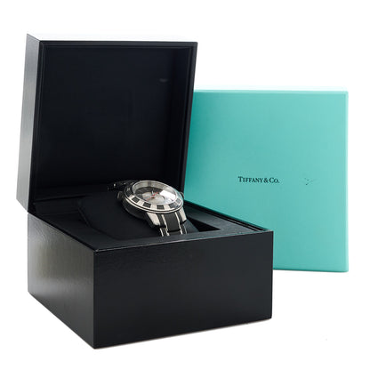 Tiffany Stainless Steel Rubber 42mm Mark T-57 Quartz Watch Grey 5 of 5