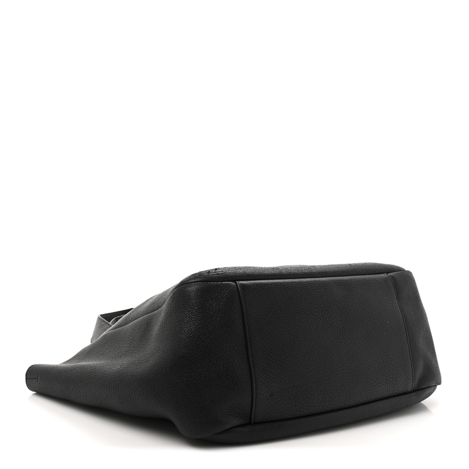 Saint Laurent Grained Deerskin Bea Tote Black 4 of 16