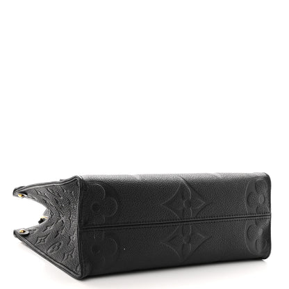 Louis Vuitton Empreinte Monogram Giant Onthego PM Black 4 of 10