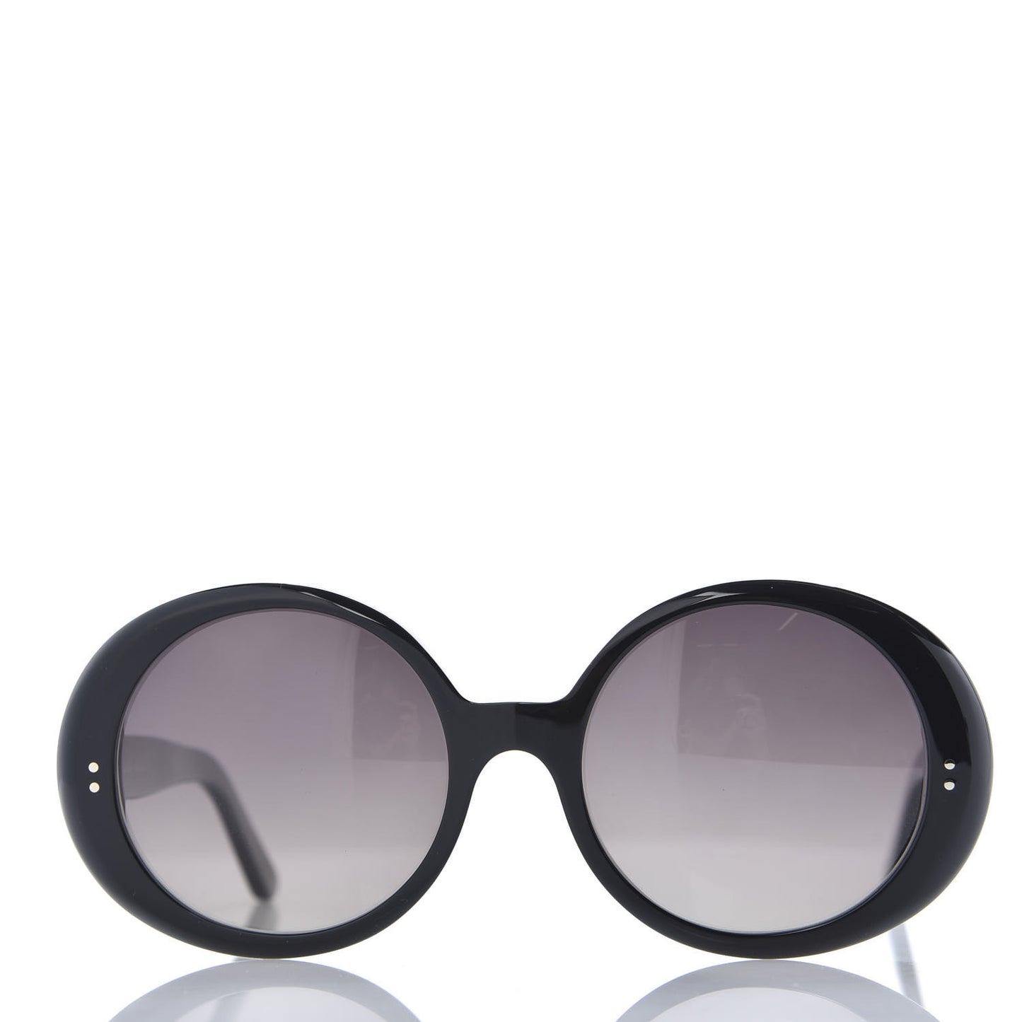 Acetate Polarized Oval Sunglasses CL 40065I Black