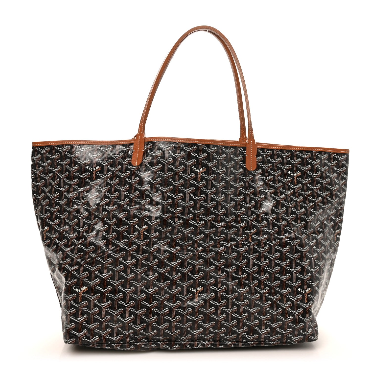 Goyard Goyardine Saint Louis GM Black Gold 1 of 11