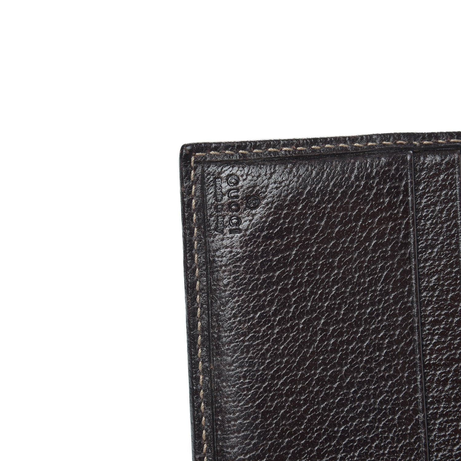 Gucci Monogram Princy Compact French Flap Wallet Brown 6 of 12