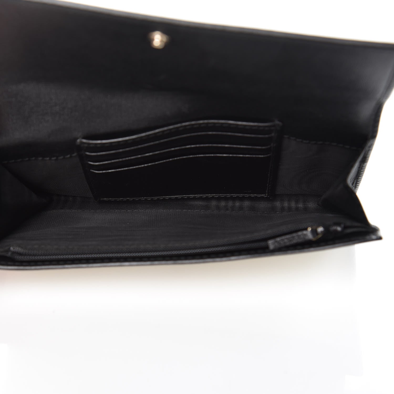 Gucci GG Plus Monogram Continental Wallet Black White 5 of 11