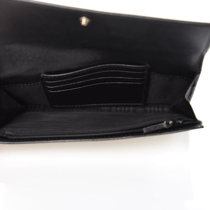 Gucci GG Plus Monogram Continental Wallet Black White 5 of 11