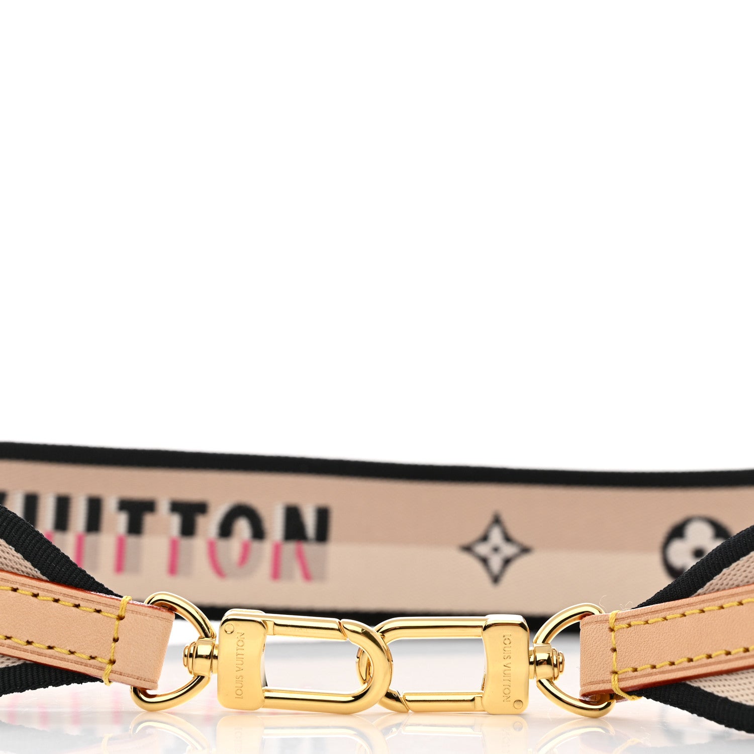 Louis Vuitton Jacquard Speedy Bandouliere 20 Shoulder Strap Black 4 of 4