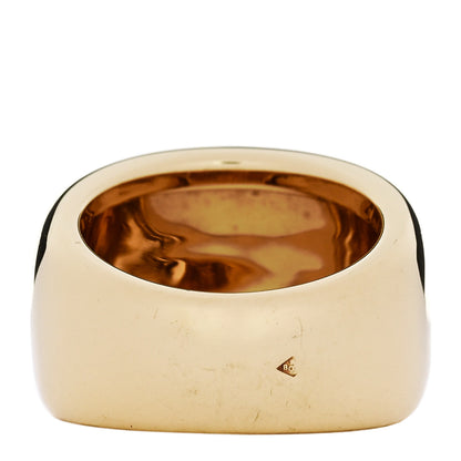 Cartier 18K Yellow Gold Nouvelle Vague Dome Ring 48 4.5 3 of 4